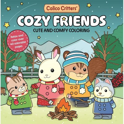 Calico Critters: Cozy Friends Coloring Book - by Pan MacMillan Uk (Paperback)
