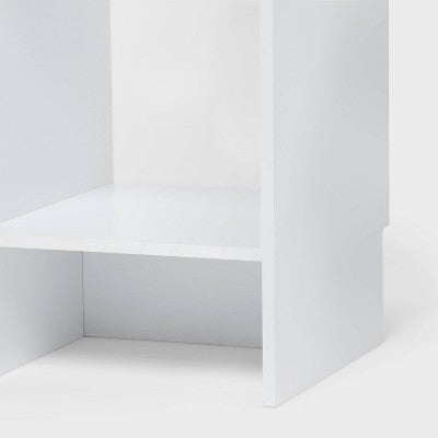 5-Shelf Wood Tower Closet System White - Brightroom (LOCAL PICKUP ONLY)