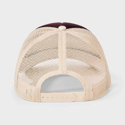 Le Rodeo Western Trucker Hat - Wild Fable Brown/Cream
