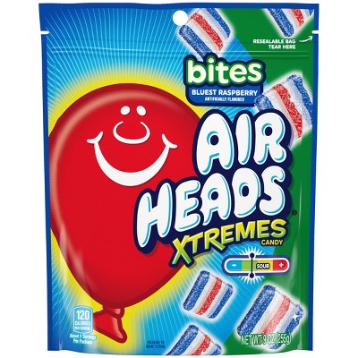 Airheads Xtremes Blue Raspberry Candy Standup Bag - 9oz