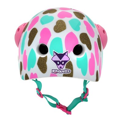 Raskullz Heart Charms Kids' Girls' Bike Helmet - Pink