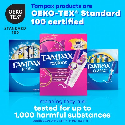 Tampax Pearl Duo Pack Tampons - Regular/Super - Unscented - 48ct