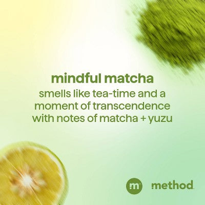 Method Mindful Matcha Color Protecting Shampoo Sulfate & Silicone Free - 14 fl oz: Paraben-Free, Liquid Hair Shampoo