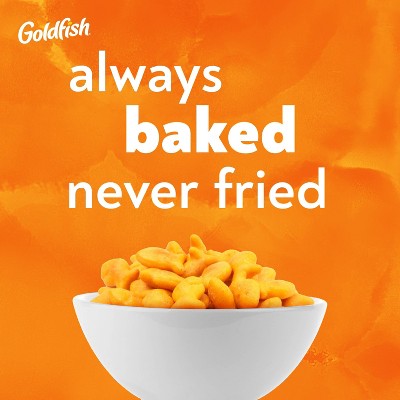 Goldfish Cheddar Cheese Crackers Bag - 6.6oz: No Artificial Preservatives, No High Fructose Corn Syrup, Oven Baked