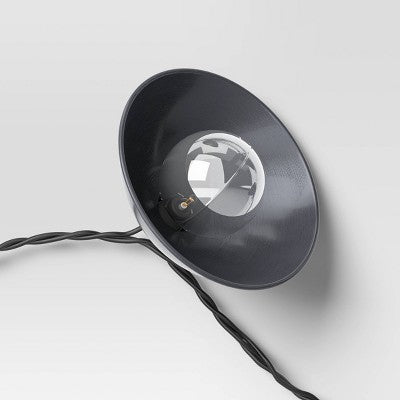 10ct LED Hood Outdoor Lantern String Lights - Threshold