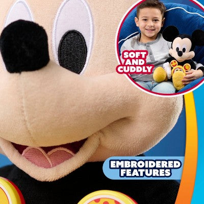 Disney Jr. Oh Toodles! 11" Mickey Mouse Interactive Plush Toy 3 Modes of Play Ages 3 and Up