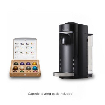 Nespresso Vertuo Plus Deluxe Espresso and Coffee maker Bundle - Black (LOCAL PICKUP ONLY)