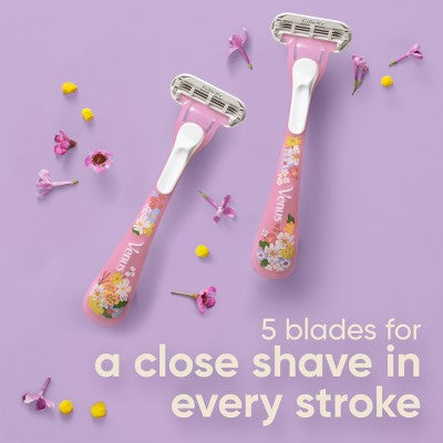 Rifle Paper Co. + Venus Women's Disposable Razors - 2ct