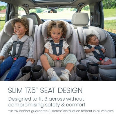 Britax One4Life Slim All-in-One Convertible Car Seat with ClickTight - Raven Black (LOCAL PICKUP ONLY)
