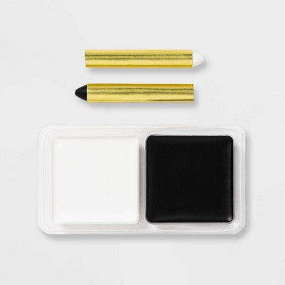 Black/White Palette and Crayons Halloween Costume Makeup Kit - Hyde and EEK! Boutique: Skeleton Face Paint Makeup