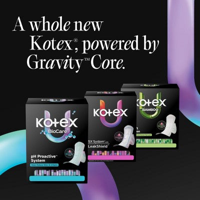 Kotex Maxi Overnight Pads - 39ct