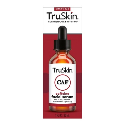 TruSkin Caffeine Facial Serum with Matcha Green Tea and Ginseng - 1 fl oz