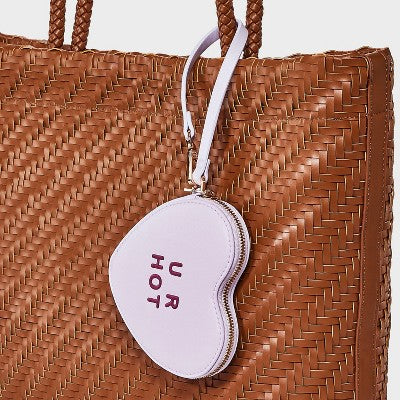 Conversation Heart Wristlet - A New Day Purple