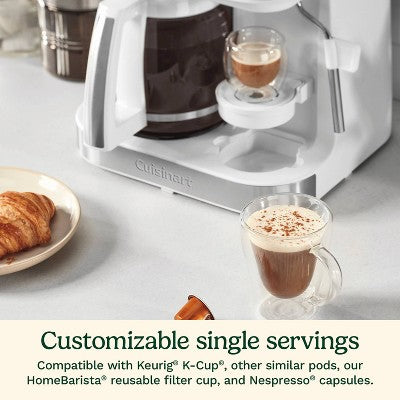 Cuisinart Coffee Center Barista Bar 4-in-1 Coffee Maker Stainless Steel (LOCAL PICKUP ONLY)