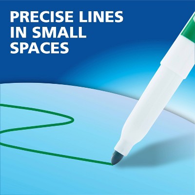 Expo 12pk Dry Erase Markers Colors Fine Point