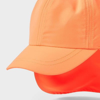 Toddler Girls' Solid Swim Hat - Cat & Jack Orange 2T-5T
