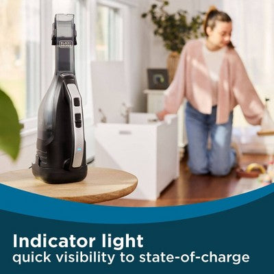 BLACK+DECKER Dustbuster Reveal Cordless Handheld Vacuum Black
