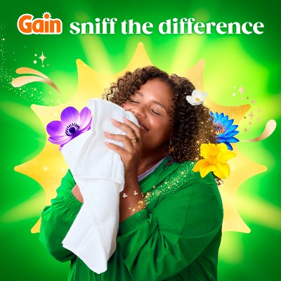 Gain Hibiscus Hula Super Flings Plus Laundry Detergents - 32ct: Concentrated, Deep Cleaning, High Efficiency, Child-Resistant Packaging
