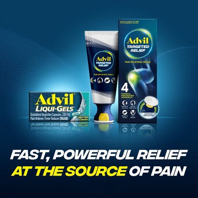 Advil Liqui-Gels Pain Reliever/Fever Reducer Liquid Filled Capsules - Ibuprofen (NSAID) - 160ct