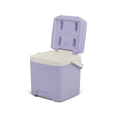 Igloo 18 Cans/12qt Hard-Sided Coolers - Lilac Breeze: Odor & Stain-Resistant Polyethylene