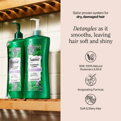 Suave Professionals Rosemary + Mint Invigorating Conditioner - 28 fl oz