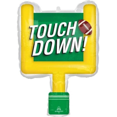 Anagram 28" Game Time Goal Post SuperShape Foil Balloon