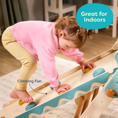 B. toys WonderClimber - 3pc Wooden Triangle Climber (LOCAL PICKUP ONLY)