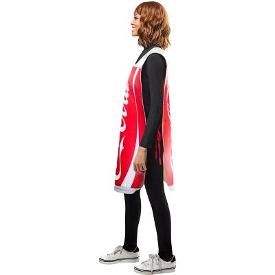 Rubies Adult Coca Cola Costume Sandwich Board Red One Size