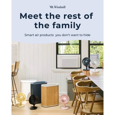 Windmill Air Lite Series 5000 BTU Window Air Conditioner with Quiet Smart AC Unit for Small Rooms and Bedrooms up to 150 sq ft White (LOCAL PICKUP ONLY)