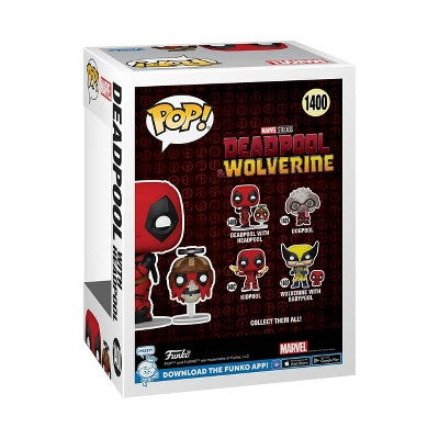 Funko POP & Buddy: Deadpool & Wolverine Deadpool with Headpool Bobblehead Figures