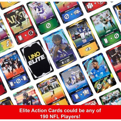 Mattel Uno Elite NFL Core Starter Pack Card Game