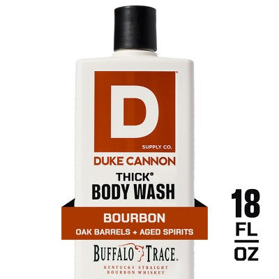 Duke Cannon Supply Co. THICK Men's Body Wash - Buffalo Trace Bourbon - 18 fl oz