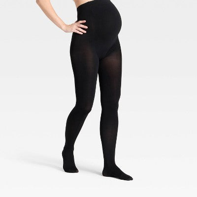 Opaque Maternity Tights - Isabel Maternity by Ingrid & Isabel Black S/M