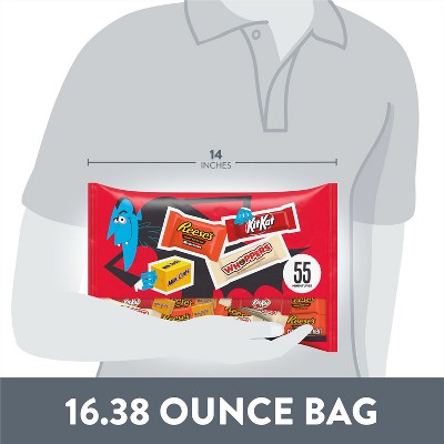 HERSHEY'S Assorted Halloween Candy Miniatures - 16.38oz/55pc 04/2026