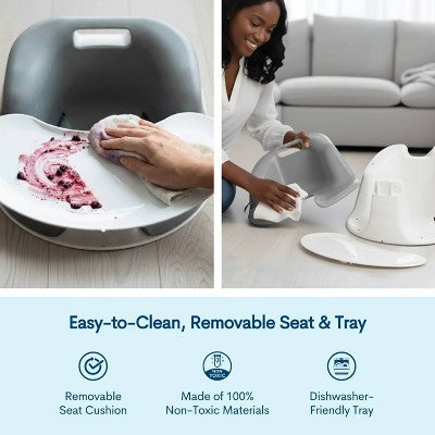Upseat Core Ergonomic Baby Floor Seat - Gray