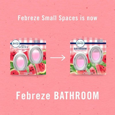 Febreze Sweet Watermelon Vine Bathroom Air Freshener - 2ct
