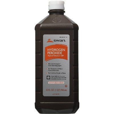 Swan 1000035170 Hydrogen Peroxide Topical, 32 ounce (Each)