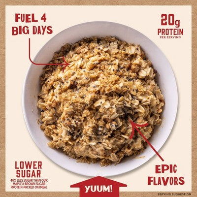 Kodiak Cakes Peak Protein Packed Maple Brown Sugar Oatmeal - 10.58oz/4ct