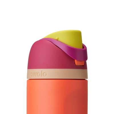 Owala Special Edition 24oz FreeSip Stainless Steel Water Bottle - Neon Nectar