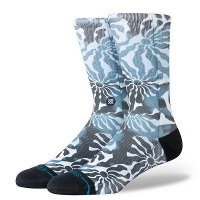 Stance Men's Sunburst Crew Socks - Blue 6-12