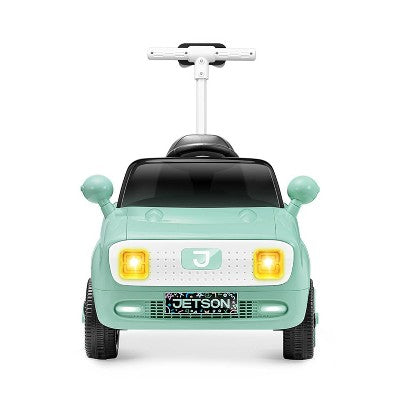 Jetson Mako Electric Motor Assist Ride-On Push Car - Green: Remote Control, Charger Included (LOCAL PICKUP ONLY)