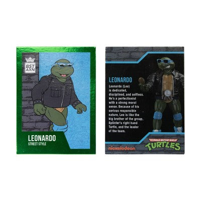 BST AXN Teenage Mutant Ninja Turtles - Street Gang Leonardo Action Figure