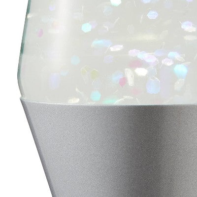 LAVA 14.5" Iridescent Glitter Novelty Table Lamp