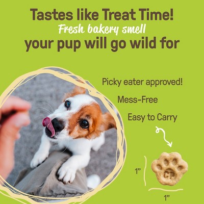 Cookie Pal Peanut Butter and Apple Soft Baked Human Grade and Organic Dog Treats - 8.8oz