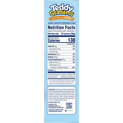 Teddy Grahams Honey Kids' Snacks - 10oz