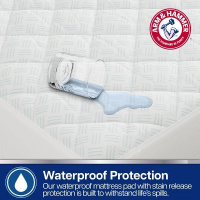 Arm & Hammer Queen Cooling Comfort Mattress Pad