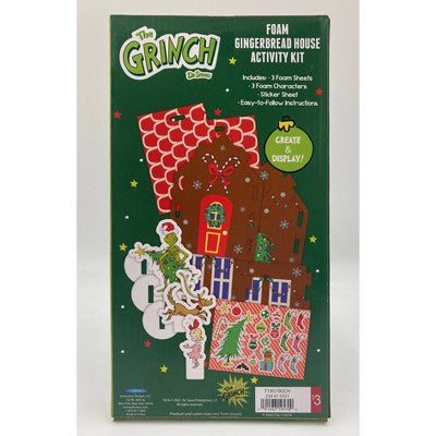 Innovative Designs Foam Gingerbread House Grinch