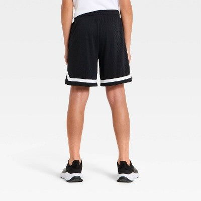 Boys' 'At the Knee' Court Active Shorts - All In Motion Black XL