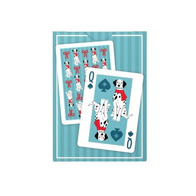 Bicycle Dalmatians Blue Playing Cards