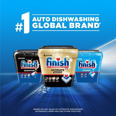 Finish Power Dishwasher Detergent Tablets - 100ct: Plastic Bag, Kitchen Appliance Use, Original Scent